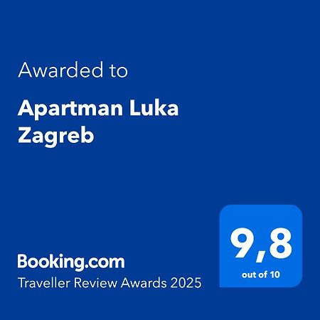 Apartman Luka Zagreb Exterior photo